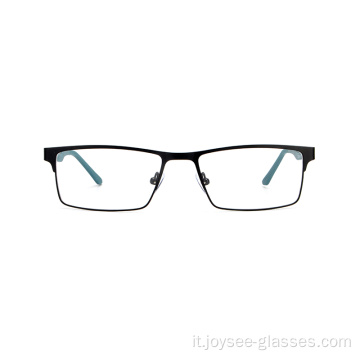 Spettacoli unisex universale unisex full-rim cornici in metallo in metallo occhiali per occhiali in metallo